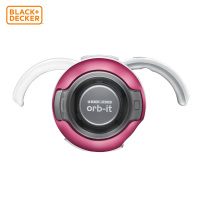 百得(blackdecker) ORB48PM-A9 球形无线吸尘器(曜石红)
