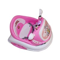 QQ熊新款360°转向电动太空瓦力车