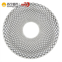 [苏宁超市]青苹果 清扬玻璃果盘 EQ2002-2