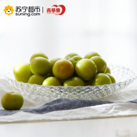 [苏宁超市]青苹果 清扬玻璃果盘 EQ2002-2