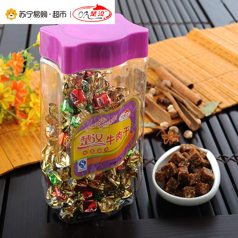 楚汉牛肉干 精选组合(瓶装) 155g