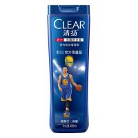 清扬男士去屑洗发露活力运动薄荷型NBA限量版勇士队库里400ml