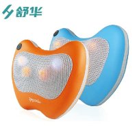 舒华颈椎按摩器 按摩垫腰部背部肩部按摩靠垫车载按摩枕靠枕RP-203A