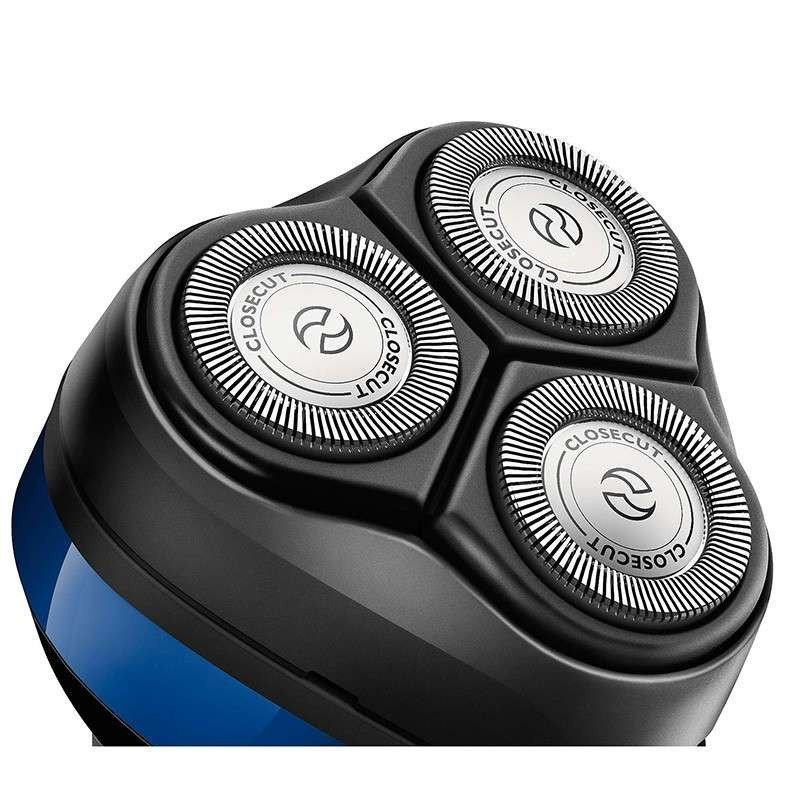 飞利浦(Philips)三刀头无水洗充电式男士电动刮胡 剃须刀 YQ6008 三刀头
