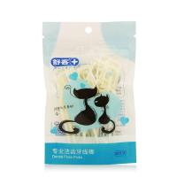 舒客(Saky)专业洁齿牙线棒20支装(颜色随机)