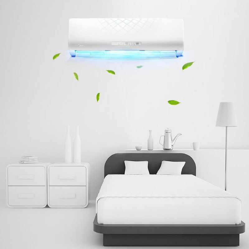 美的(Midea) 1.5匹 冷暖 智能 变频 挂机空调 KFR-35GW/WJAA3@