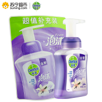 滴露(Dettol)泡沫抑菌洗手液兰花香沁250ml+225ml特惠装 儿童洗手液 易冲洗