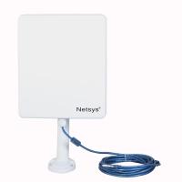 NETSYS 工程级300M室外防水平板 大功率无线网卡USB 接收器发射器WIFI 台式机笔记本电脑