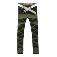 丹杰仕 2015男士春秋装牛仔裤 男韩版修身小脚裤 纯棉男式薄款裤子 男士青年时尚休闲长裤