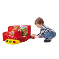 意大利Motorama 摩玛家族法拉利赛道城堡玩具 法拉利原声录制 可发光发声配小球