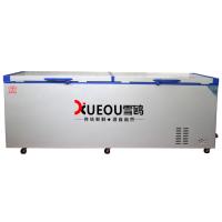 雪鸥 (xueou) 冷冻冷藏转换型冷柜 BD/BC-1380 2.6米单温冰柜 大容量冷冻柜 双顶开门