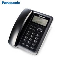 松下(Panasonic) 电话机 KX-TS318CN 办公家用 免电池 固定电话座机 黑色