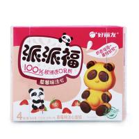 好丽友 熊猫派派福 (草莓牛奶味)注心蛋糕 100g/盒 4枚