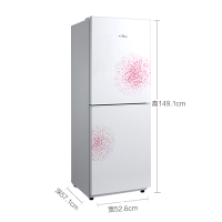 美的(Midea)BCD-172CM(E)172升 爆款升级 时尚新外观 低温不停机 家用租房小型冰箱两门电冰箱