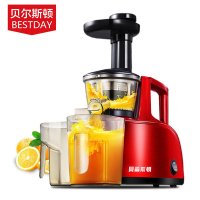 贝尔斯顿(Bestday)ZZJ-801 原汁机低慢速榨汁机家用营养多功能果汁机中国红