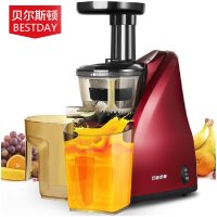 贝尔斯顿(Bestday)ZZJ-817 原汁机低慢速榨汁机家用营养多功能果汁机酒红色