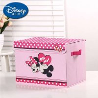 迪士尼儿童 无纺布储物整理箱 卡通收纳盒 米妮米奇