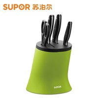 苏泊尔(SUPOR)T0727游刃系列Ⅰ刀具五件套(绿色)