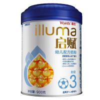 (惠氏赠品)启赋三阶段幼儿配方奶粉900G罐装