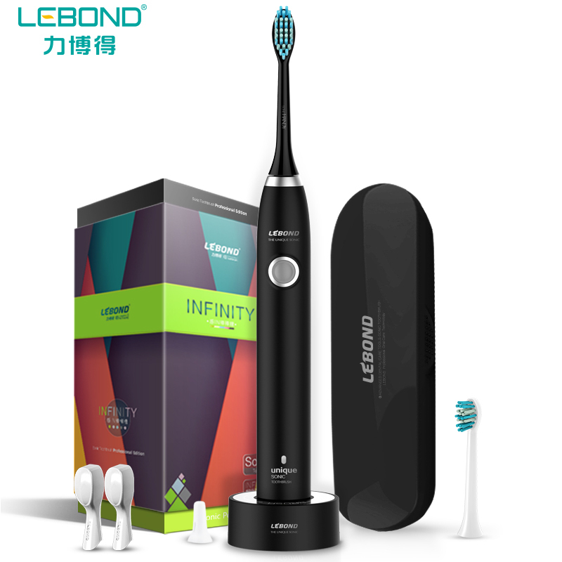 力博得(Lebond) INFINITY系列电动声波牙刷感IN棒棒糖(黑松露味)