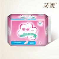 笑爽卫生巾超薄棉柔日用10片装
