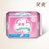 笑爽卫生巾棉柔纤巧日用20片装