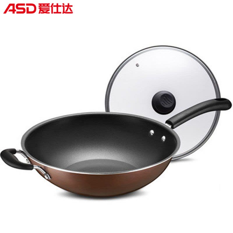 爱仕达(ASD) 32CM少油烟不粘锅炒菜锅炒锅锅具NWG8332E图片