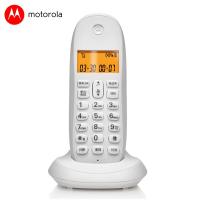 新款 摩托罗拉CL101C 数字无绳电话机 办公子母机家用无线座机 单子机 白色