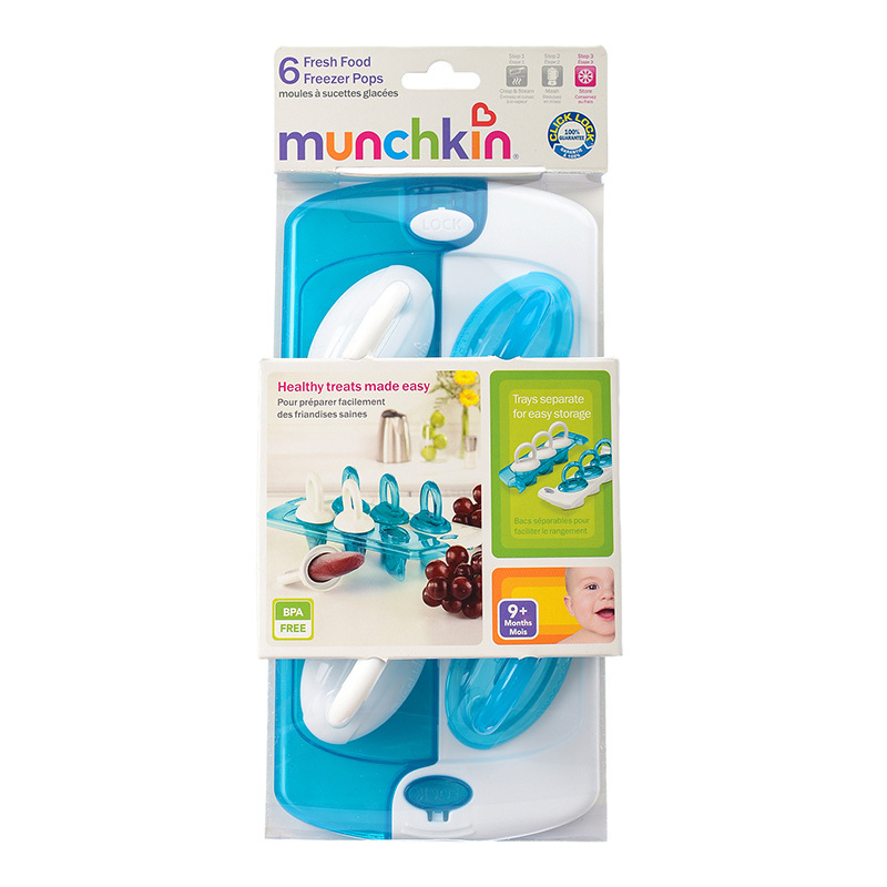 满趣健MunchkinClick Lock 新鲜食物冷冻格(6个装)