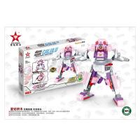 星钻 星际飞船卡璐璐终极机甲益智积木
