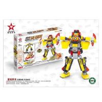 星钻 星际飞船赛小息终极机甲益智积木