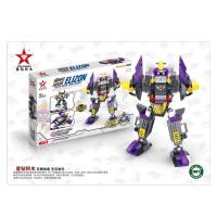 星钻 星际飞船艾里逊终极机甲益智积木