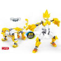 星钻 赛尔号机变战士雷伊益智积木