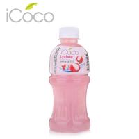 iCoco 泰国原装进口 果汁饮料 荔枝汁 含椰果 320ml