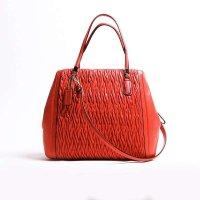 COACH 蔻驰 麦迪逊系列褶皱皮革手提包 25262