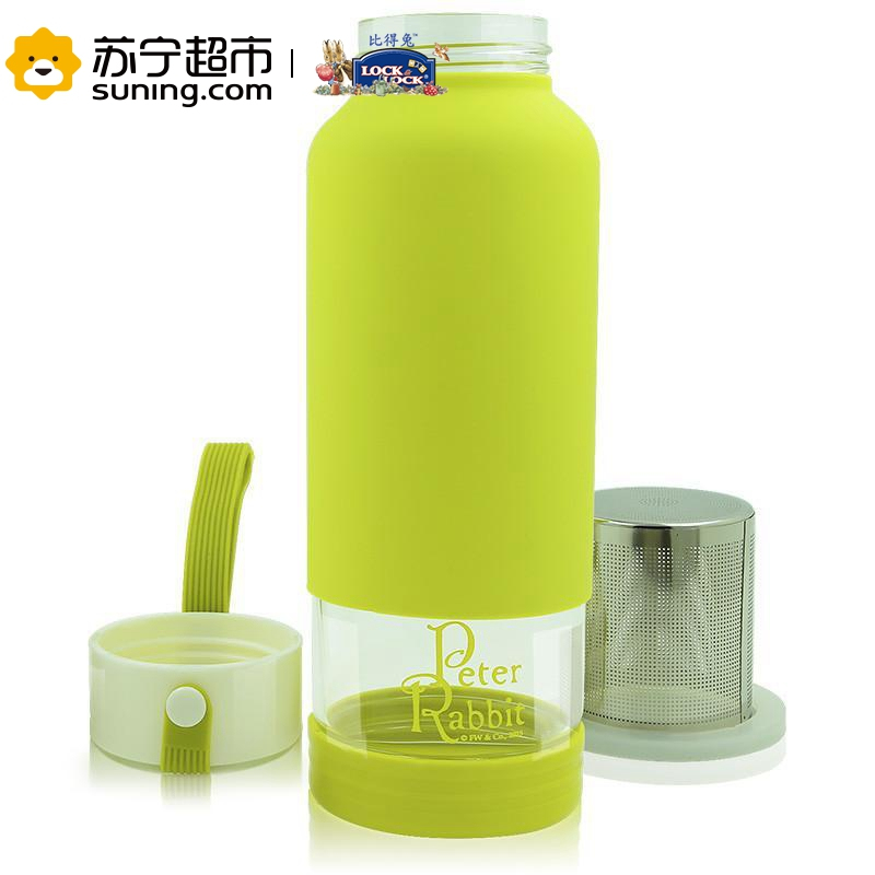 比得兔思密达玻璃泡茶杯