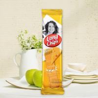 Long Chips牌奶酪味长薯片(膨化食品) 75克