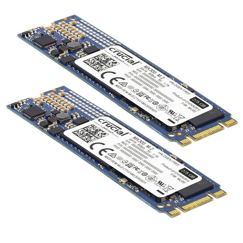 英睿达(Crucial)MX300系列275G SSD固态硬盘M.2