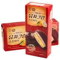 九日牌柚子味奶油巧克力派 180g