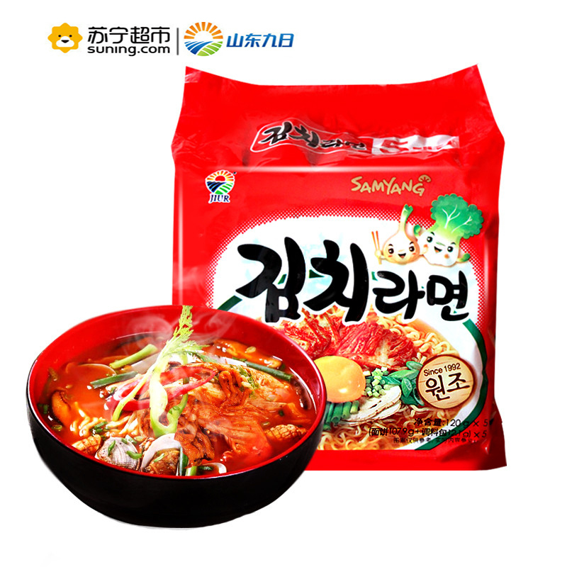 九日牌泡菜面120g*5包