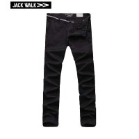 休闲裤棉弹腰头拼织带休闲裤A0132003