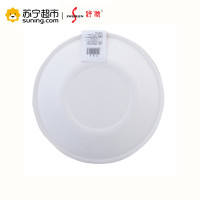 舒润shurun 一次性餐具 可降解纸碟 6寸15.5cm 10只装*2包