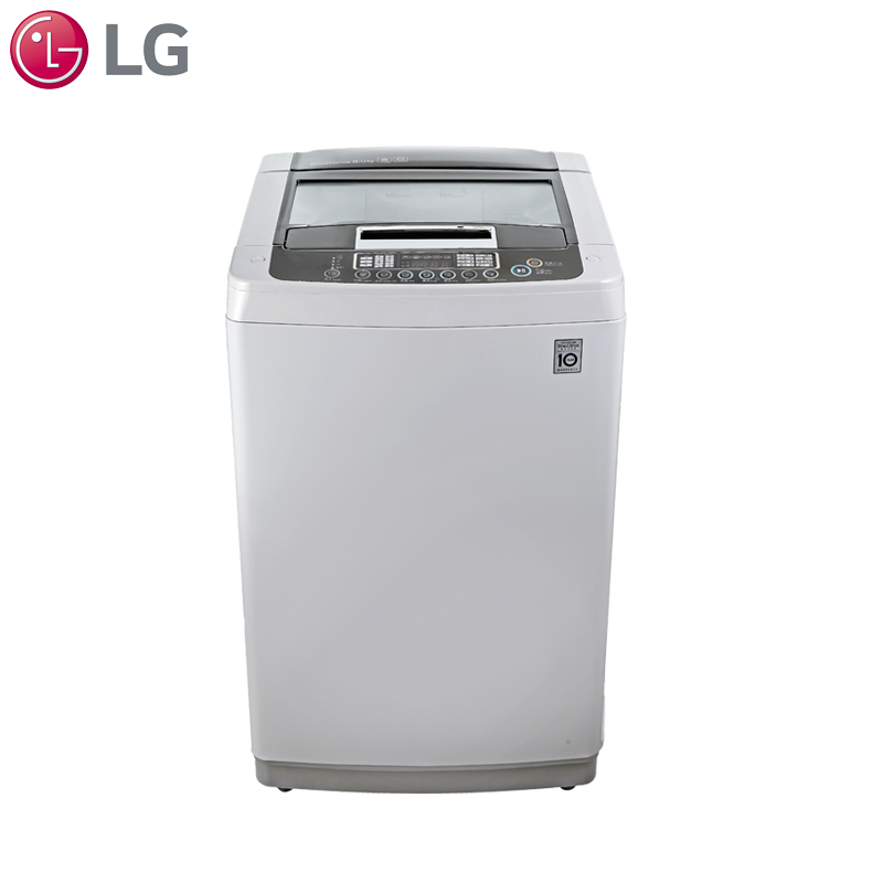 LG T80DB33PH 8公斤全自动波轮洗衣机 DD变频 6种智能手洗 预约功能 十年包修