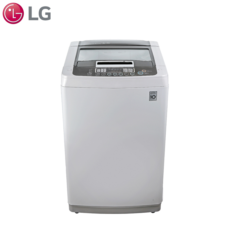 LG T80DB33PH 8公斤全自动波轮洗衣机 DD变频 6种智能手洗 预约功能 十年包修