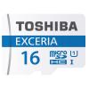 东芝(TOSHIBA)16GB TF(microSDHC)存储卡Class10-48MB/s高速升级 蓝色
