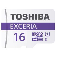 东芝(TOSHIBA)16GB TF(microSDHC)存储卡Class10-48MB/s高速升级紫色