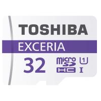 东芝(TOSHIBA)32GB TF(microSDHC)存储卡Class10-48MB/s高速升级 紫色