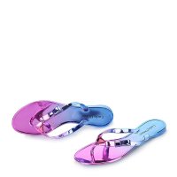 女 彩紫 Delicate纳米镜面电镀工艺拖鞋L15AT160-5