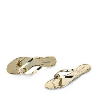 女 香槟 Delicate纳米镜面电镀工艺拖鞋L15AT170-3