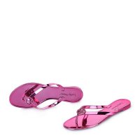 女 粉红 Delicate纳米镜面电镀工艺拖鞋L15AT170-1